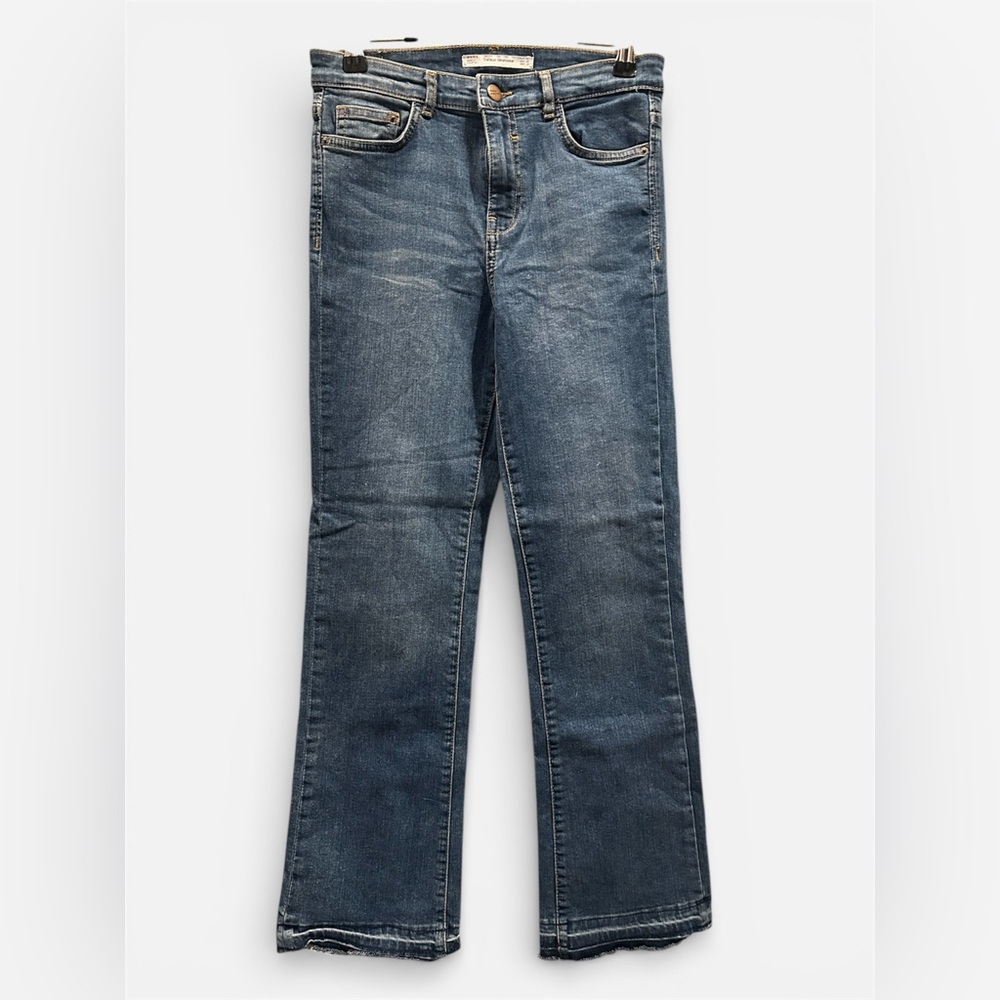 Zara Trafaluc Blue Boot Cut Jeans